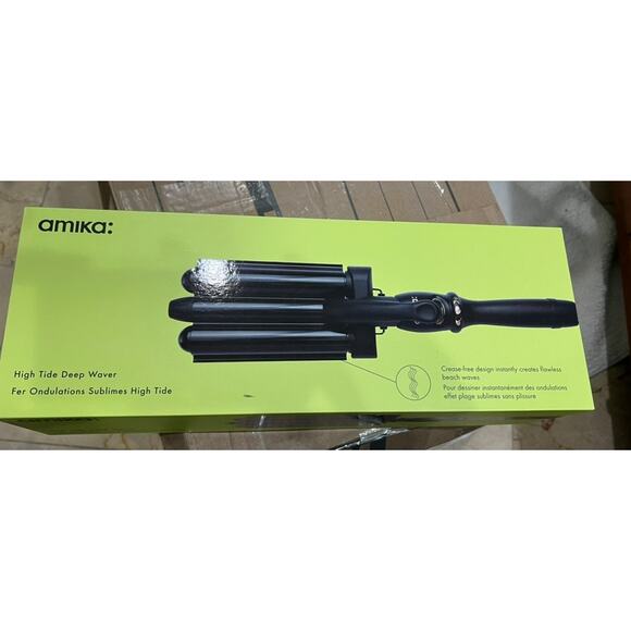 amika high tide deep waver Hair Styling Curling Crimper Tool - Picture 1 of 6